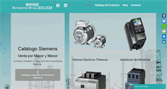 Desktop Screenshot of motores-electricos.com.ar